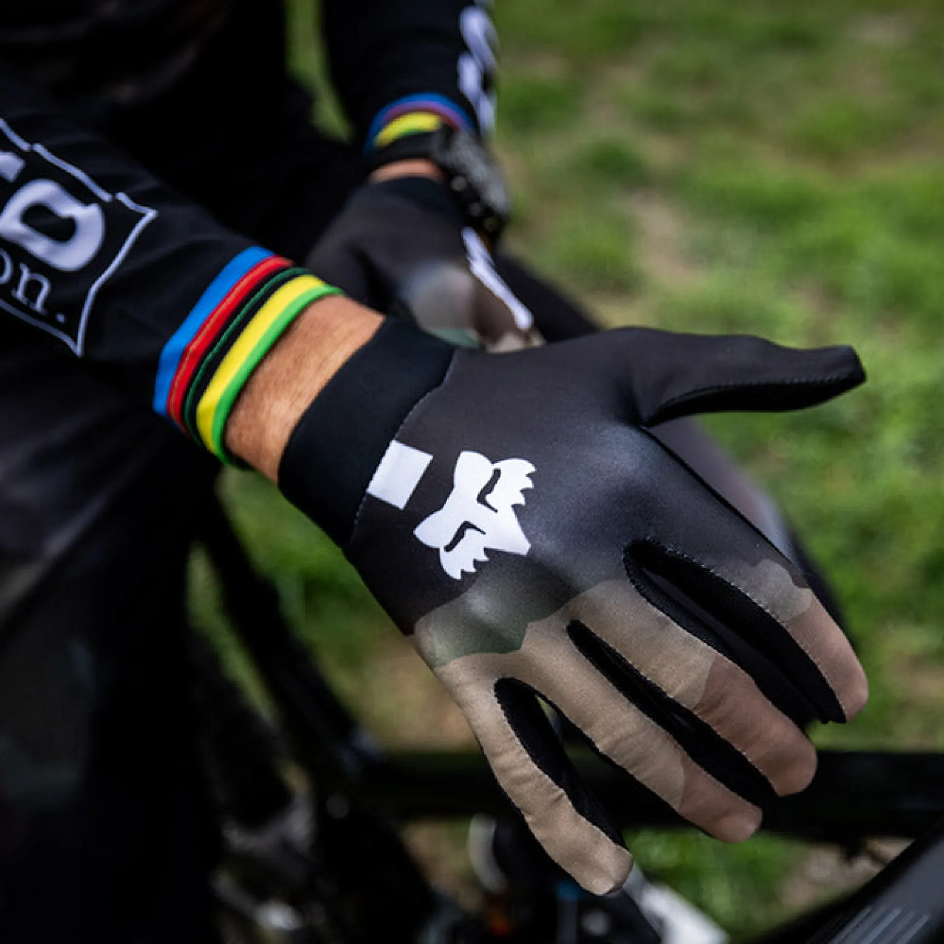 Guanti Fox Flexair Greg Minnaar - Verde