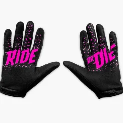 Guanti Mtb Muc-Off Ride glove Bolt - Nero