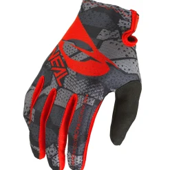 Guanti O'neal Matrix Camo - Rosso