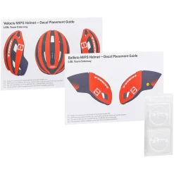 Kit adesivi Trek Lidl-Trek per casco
