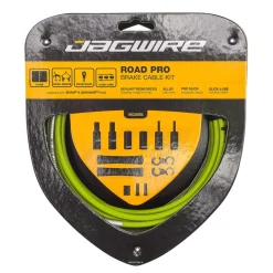 Kit Cavi Freno Jagwire Road Pro - Verde