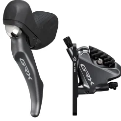Kit freno a disco idraulico Shimano ST-RX810 + BR-RX810 - Anteriore