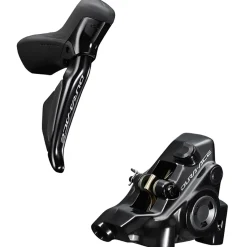 Kit freno a disco idraulico Shimano Dura-Ace ST-R9270-L + BR-R9270-F - Anteriore
