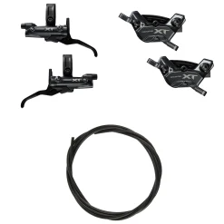 Kit freno Shimano Deore XT BRM8220JTBLM8200UPG - Coppia