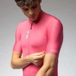 Maglia Ale Pragma Color Block - Rosa