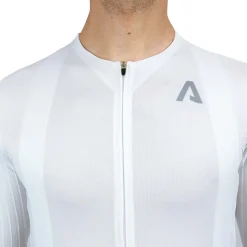 Maglia All4cycling Race Color - Bianco