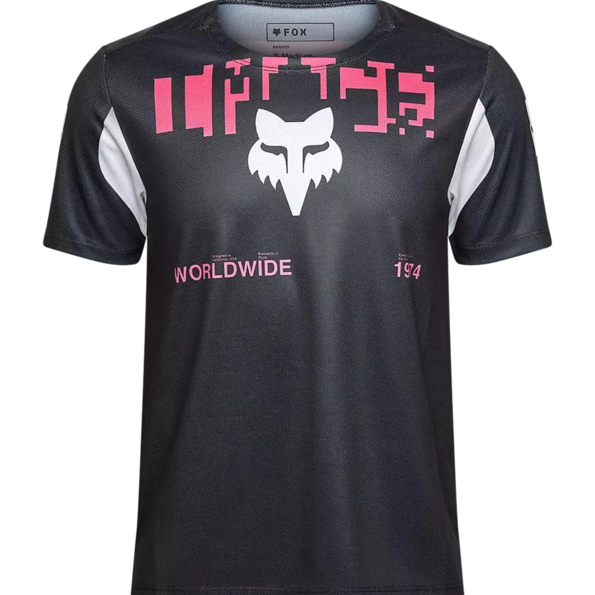 Maglia bambino Fox Ranger Digi Image - Nero