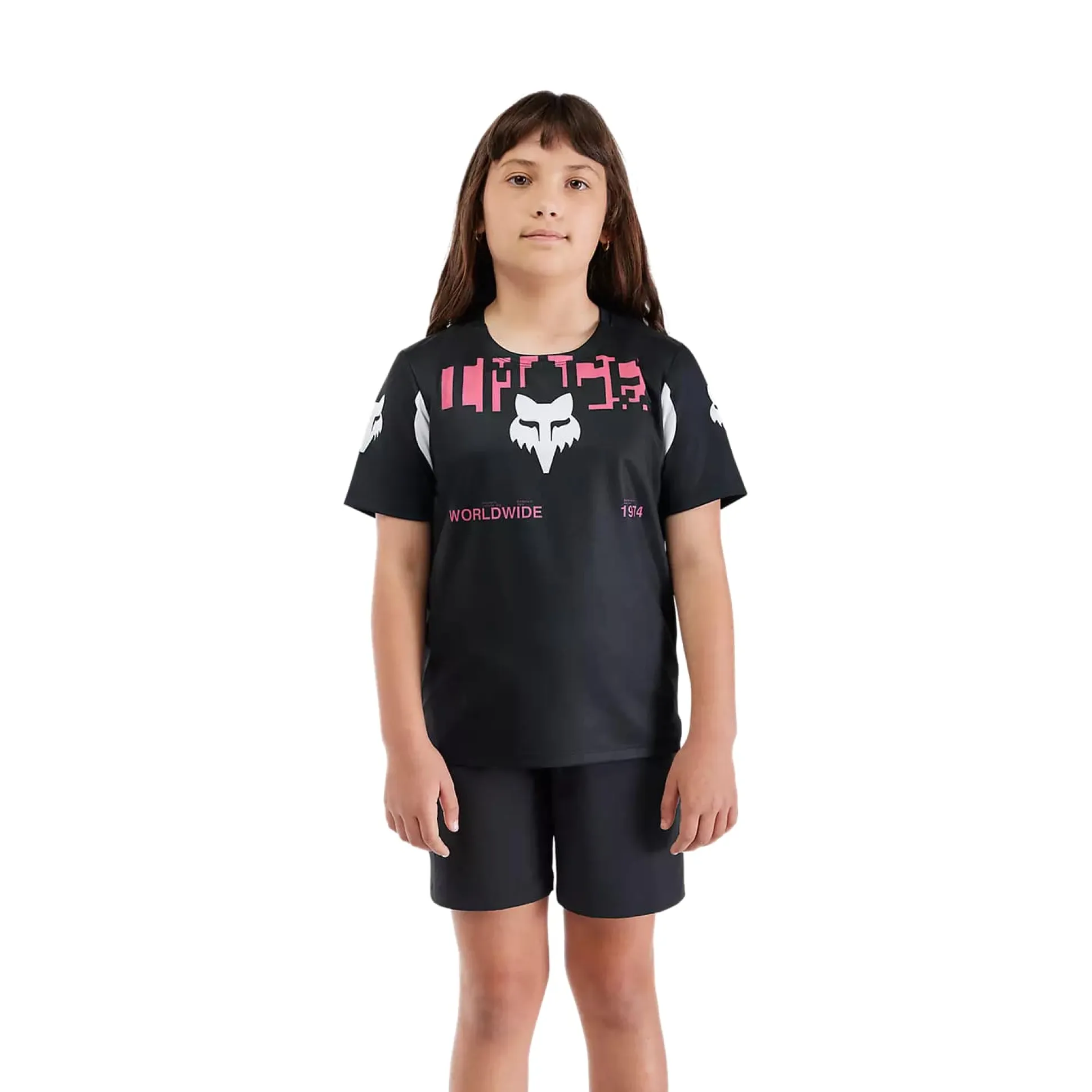Maglia bambino Fox Ranger Digi Image - Nero