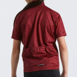 Maglia bambino Specialized RBX Comp Logo - Bordeaux