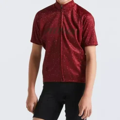 Maglia bambino Specialized RBX Comp Logo - Bordeaux