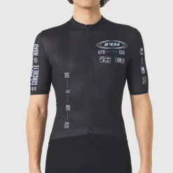Maglia Cafe du Cycliste Eze - Nero