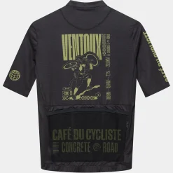 Maglia Cafe du Cycliste Ventoux - Nero