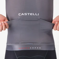 Maglia Castelli Aero Race 8S - Grigio