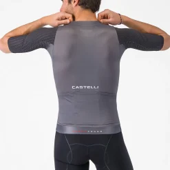 Maglia Castelli Aero Race 8S - Grigio