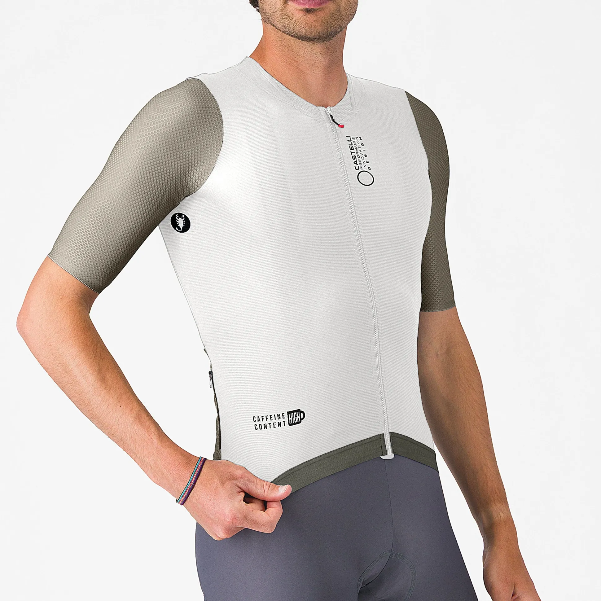 Maglia Castelli Corretto - Bianco