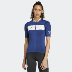 Maglia donna Adidas Heritage Tempo 3-Stripes Legacy - Blu