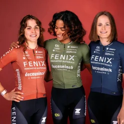 Maglia donna Ale Fenix Deuceninck 2025 PR-S 2.0 - Blu