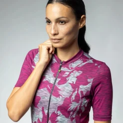 Maglia donna Ale Off Road Gravel Sunrise - Fucsia