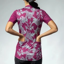 Maglia donna Ale Off Road Gravel Sunrise - Fucsia
