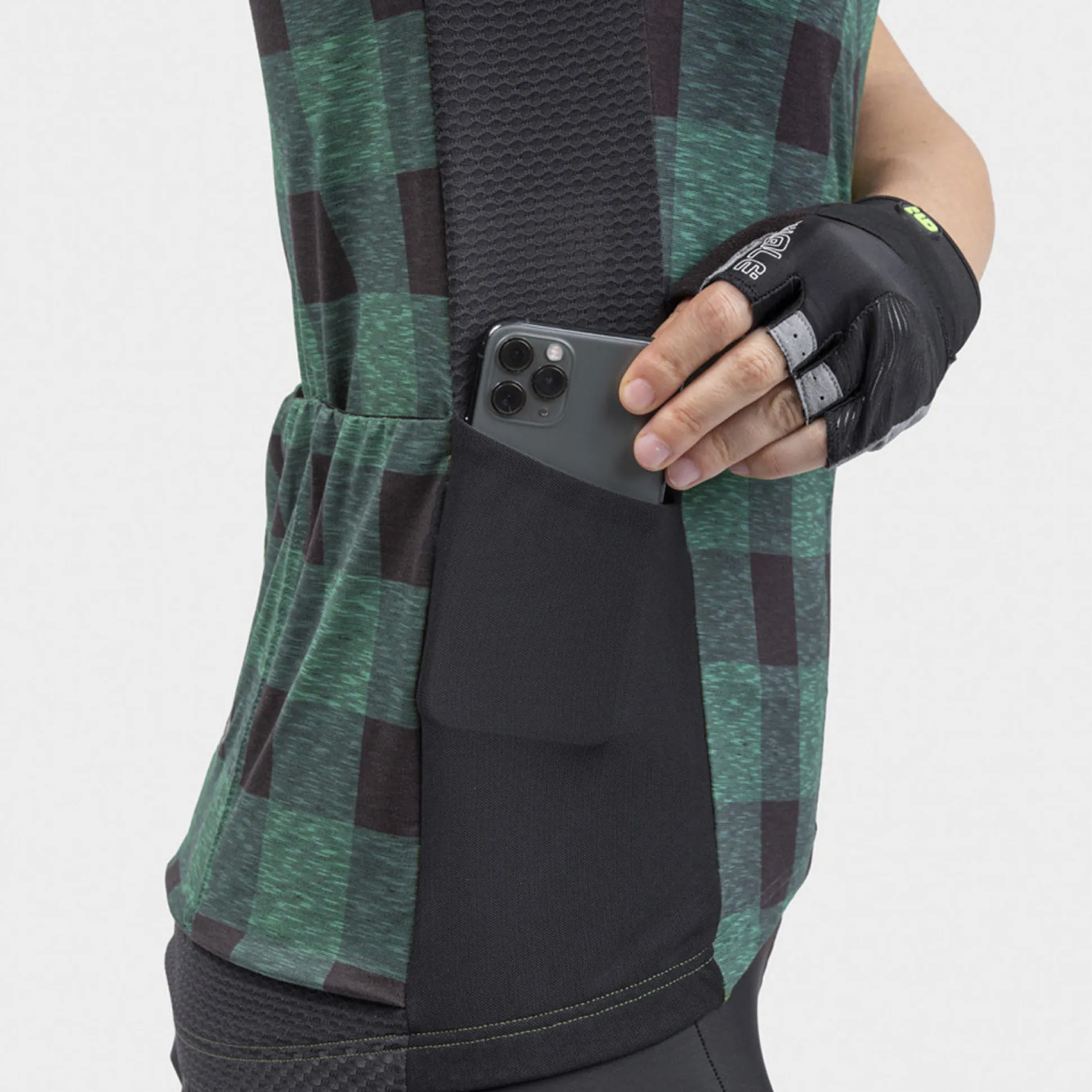 Maglia donna Ale Off Road Scottish - Verde