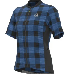 Maglia donna Ale Off Road Scottish - Blu