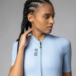Maglia donna Ale Pragma Color Block - Azzurro chiaro