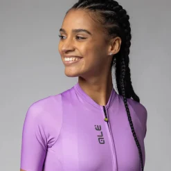 Maglia donna Ale Pragma Color Block - Viola
