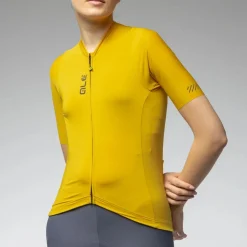 Maglia donna Ale Pragma Color Block Off Road - Giallo