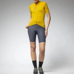 Maglia donna Ale Pragma Color Block Off Road - Giallo