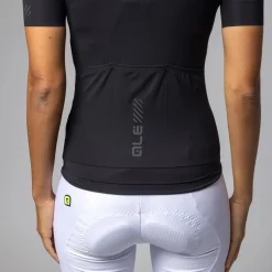 Maglia donna Ale Pragma Color Block - Nero