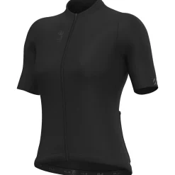 Maglia donna Ale Pragma Color Block - Nero