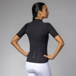 Maglia donna Ale Pragma Color Block - Nero