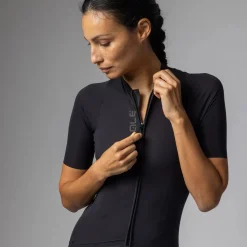 Maglia donna Ale Pragma Color Block - Nero
