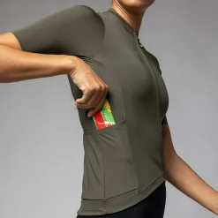 Maglia donna Ale Pragma Color Block Off Road - Verde