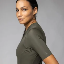 Maglia donna Ale Pragma Color Block Off Road - Verde