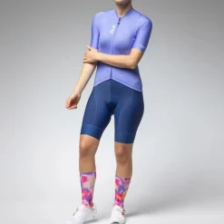 Maglia donna Ale Pragma Color Block - Azzurro