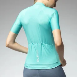 Maglia donna Ale Pragma Color Block - Verde acqua
