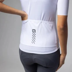 Maglia donna Ale Pragma Color Block - Bianco