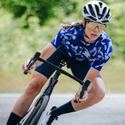 Maglia donna Ale Pragma Flower - Blu
