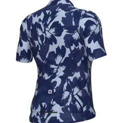 Maglia donna Ale Pragma Flower - Blu