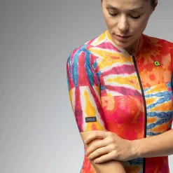 Maglia donna Ale PR-E Clorofilla - Arancio