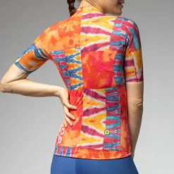 Maglia donna Ale PR-E Clorofilla - Arancio