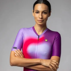 Maglia donna Ale PR-E Flash - Viola