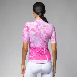 Maglia donna Ale PR-E Marble - Fucsia