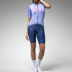 Maglia donna Ale PR-E Megabyte 2.0 - Azzurro