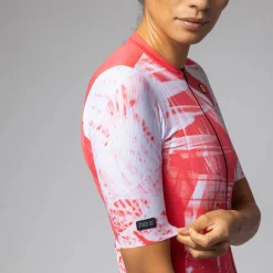 Maglia donna Ale PR-E Palm - Rosso