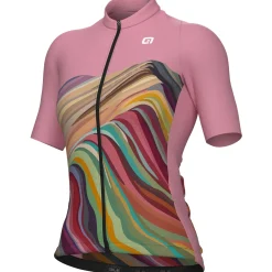 Maglia donna Ale PR-E Rainbow - Rosa