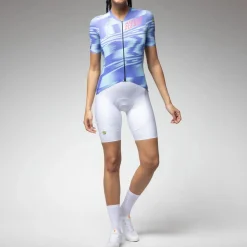 Maglia donna Ale PR-E Techno - Azzurro