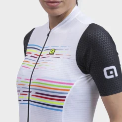 Maglia donna Ale PR-S Logo - Bianco
