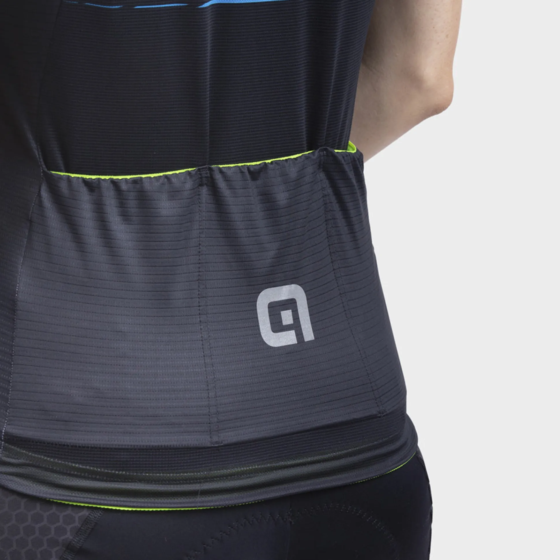 Maglia donna Ale PR-S Logo - Nero